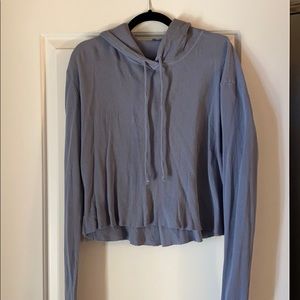 Brandy Melville John Galt cropped hoodie